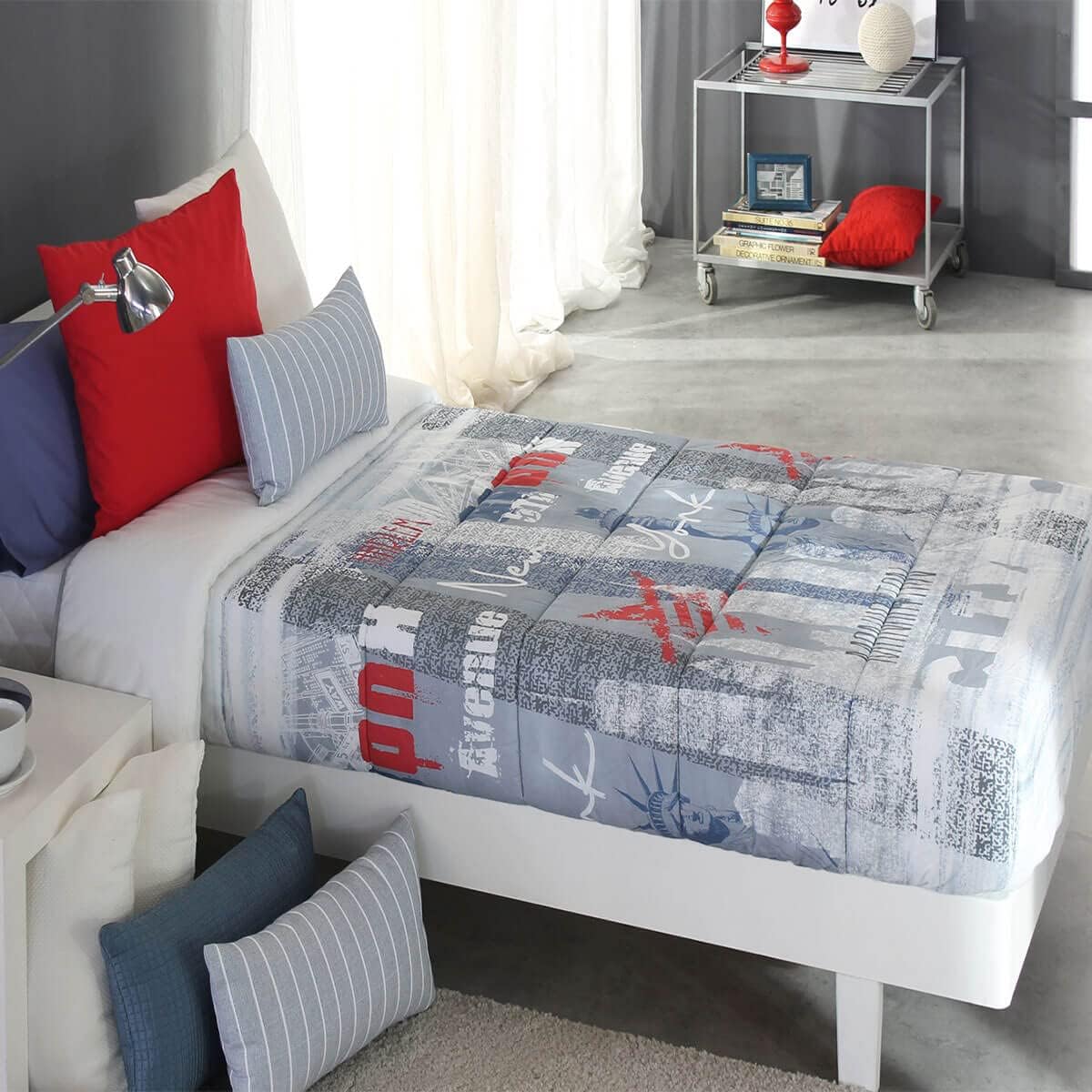 Reig Marti Edredón Ajustable Avenue AG - Cama 90 cm