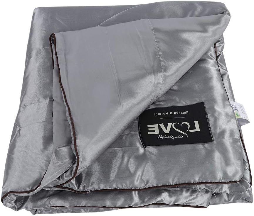 Alvinlite Edredón de Verano, Manta de edredón de Aire Acondicionado de Verano de Seda de Hielo Lavable para Hotel en casa(180 * 220cm) Edredón