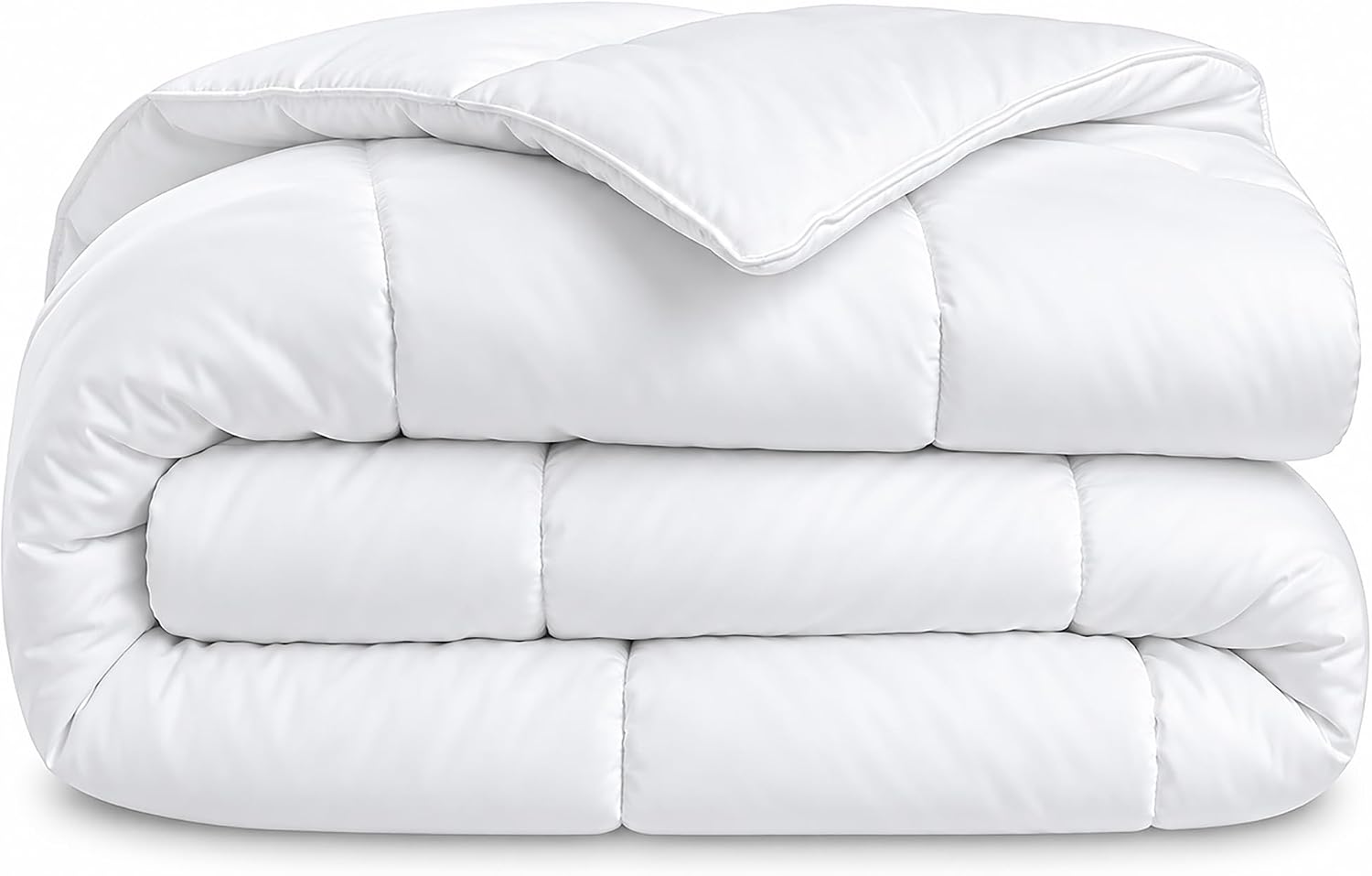 SOMNI HOME Edredón Nórdico Cama 100/105 cm, 180 x 220 cm, 400 g/m², Relleno Blanco para Funda Nórdica, Microfibra Tacto Pluma, Fibra Siliconada, Cálido, Ligero y Lavable